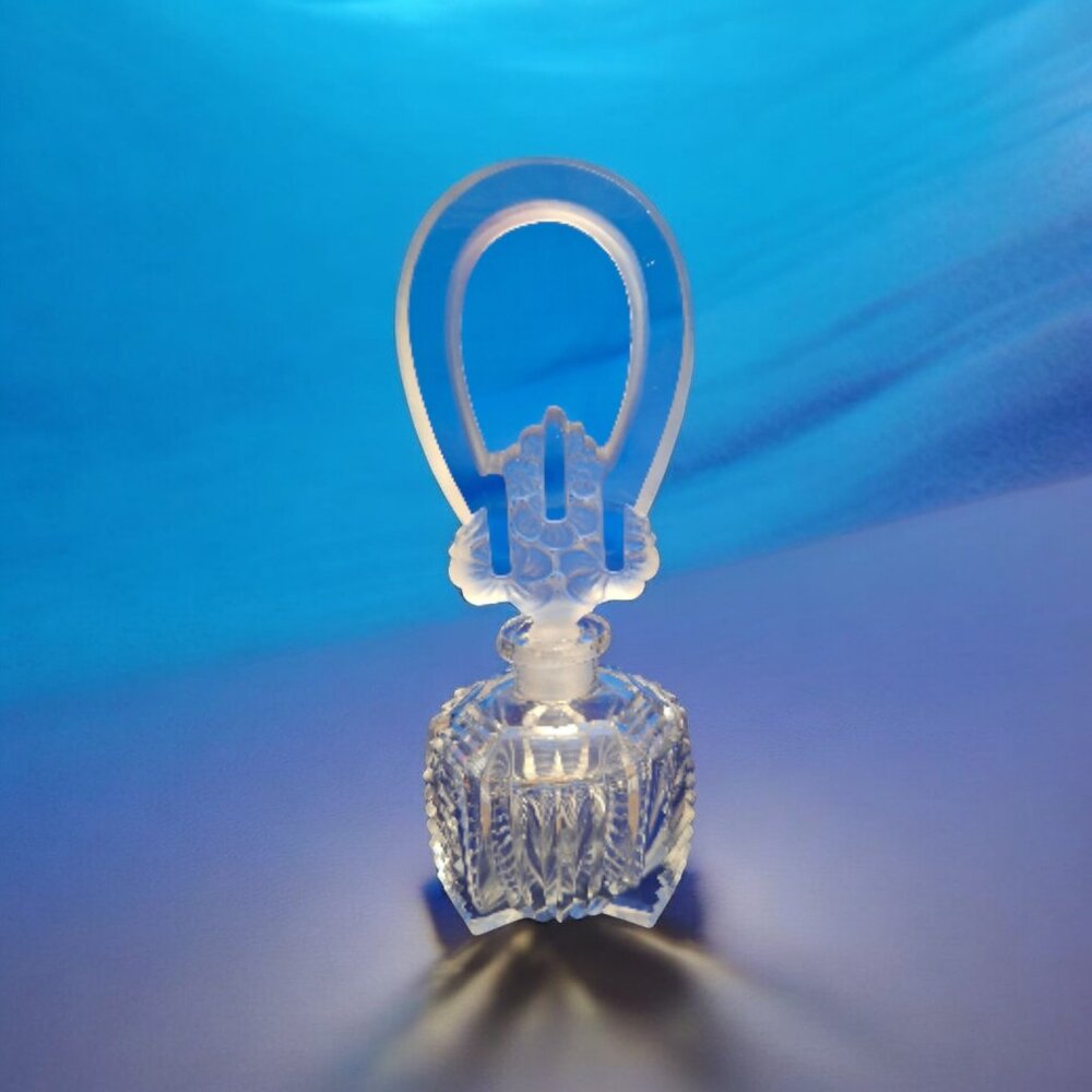 Vintage Czech Crystal Perfume Bottle – Irving Rice Import